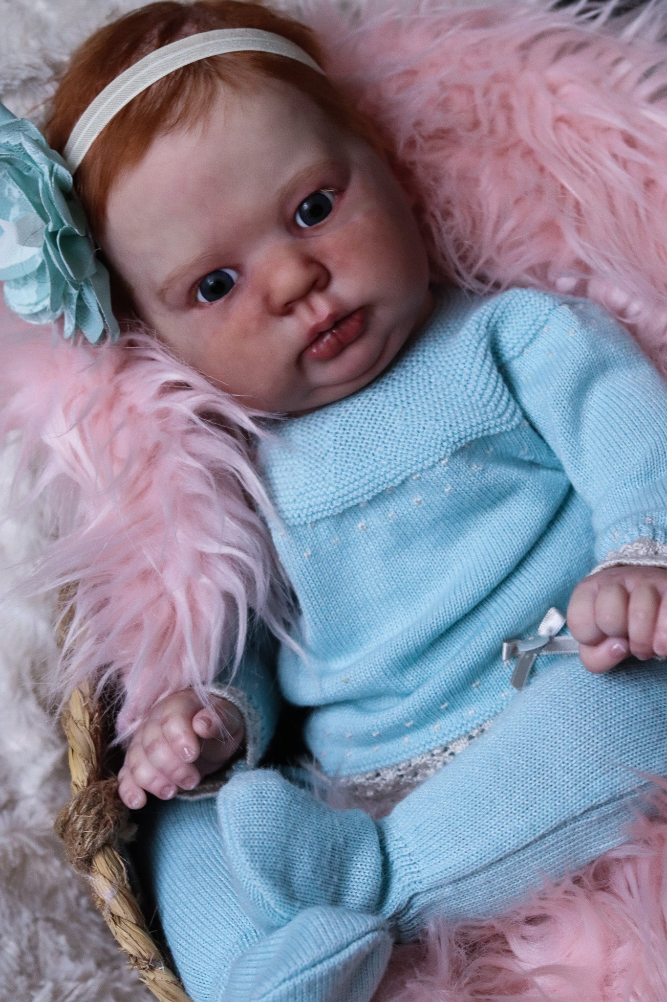 Aurea hand painted Reborn baby doll  ready to go