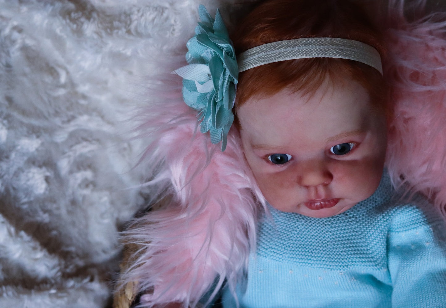 Aurea hand painted Reborn baby doll  ready to go