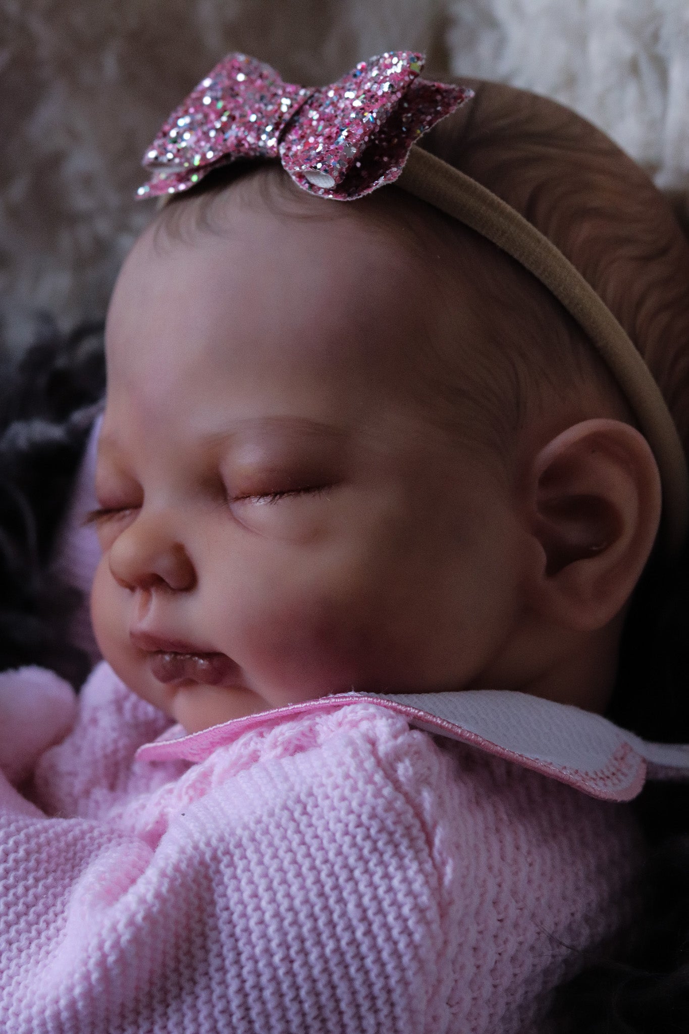 Lúcia hand painted Reborn baby doll ready to go