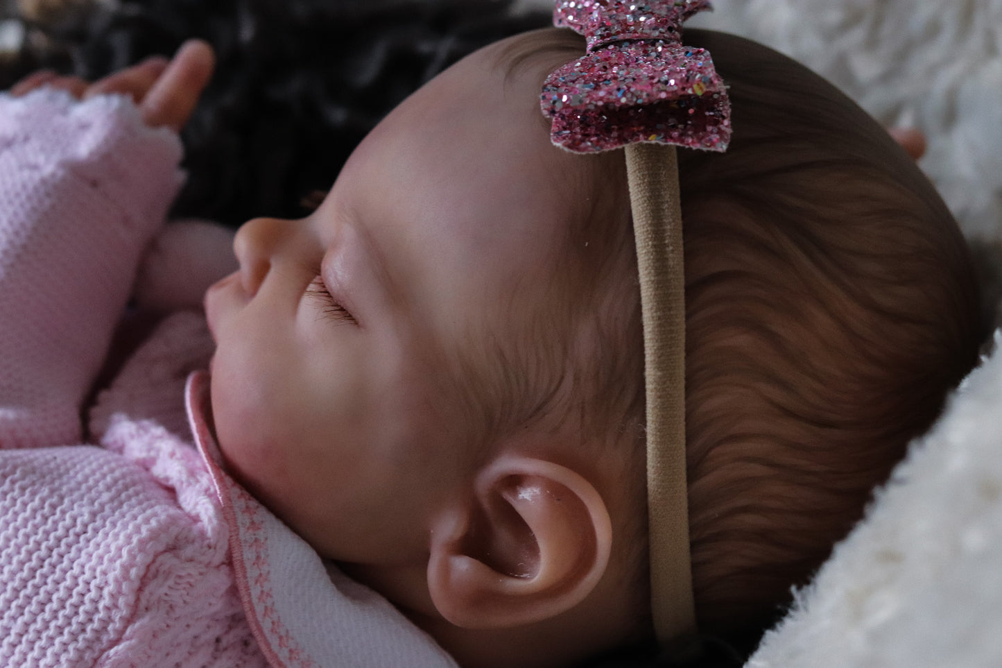 Lúcia hand painted Reborn baby doll ready to go