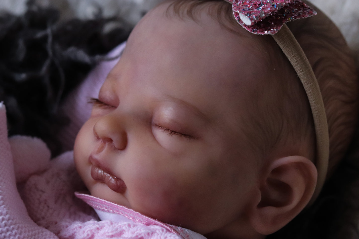 Lúcia hand painted Reborn baby doll ready to go