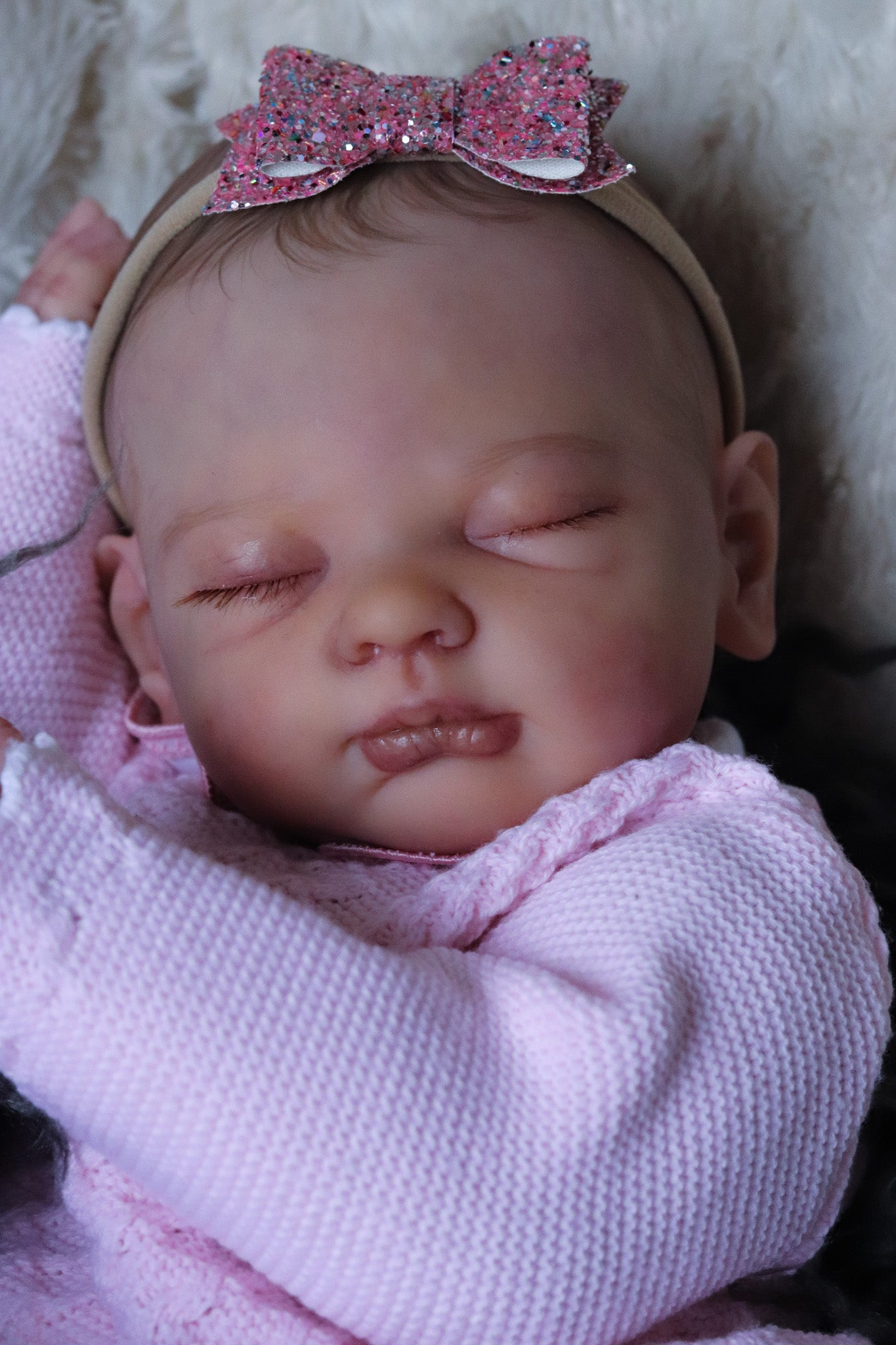 Lúcia hand painted Reborn baby doll ready to go