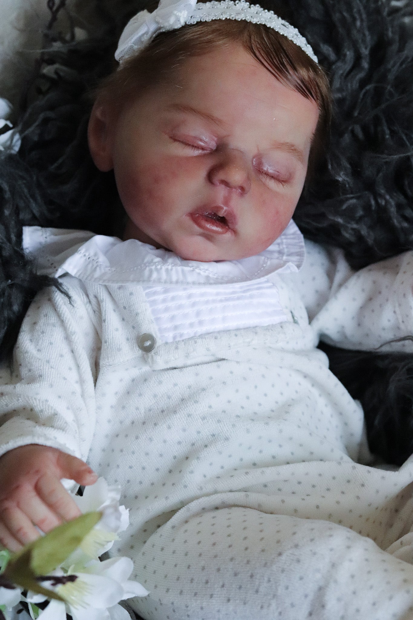 Phoebe hand painted Reborn baby doll ready to go