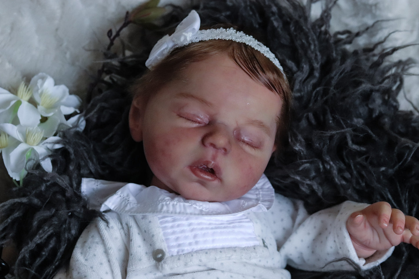Phoebe hand painted Reborn baby doll ready to go