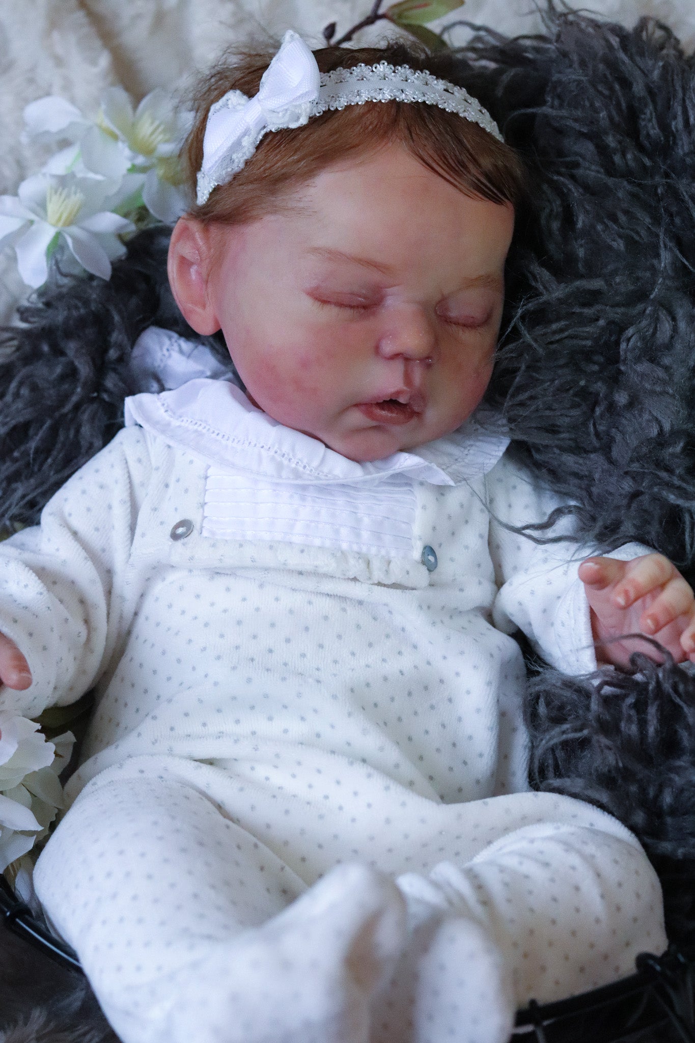 Phoebe hand painted Reborn baby doll ready to go