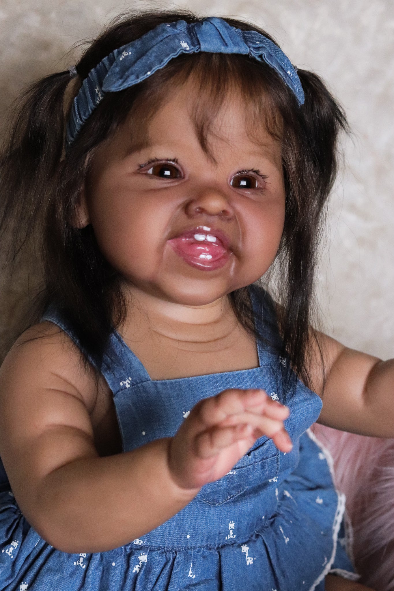 Reborn toddler Adelle by Ping Lau (custom made)