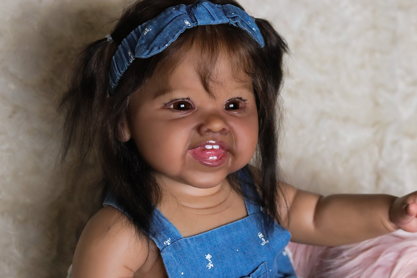 Reborn toddler Adelle by Ping Lau (custom made)
