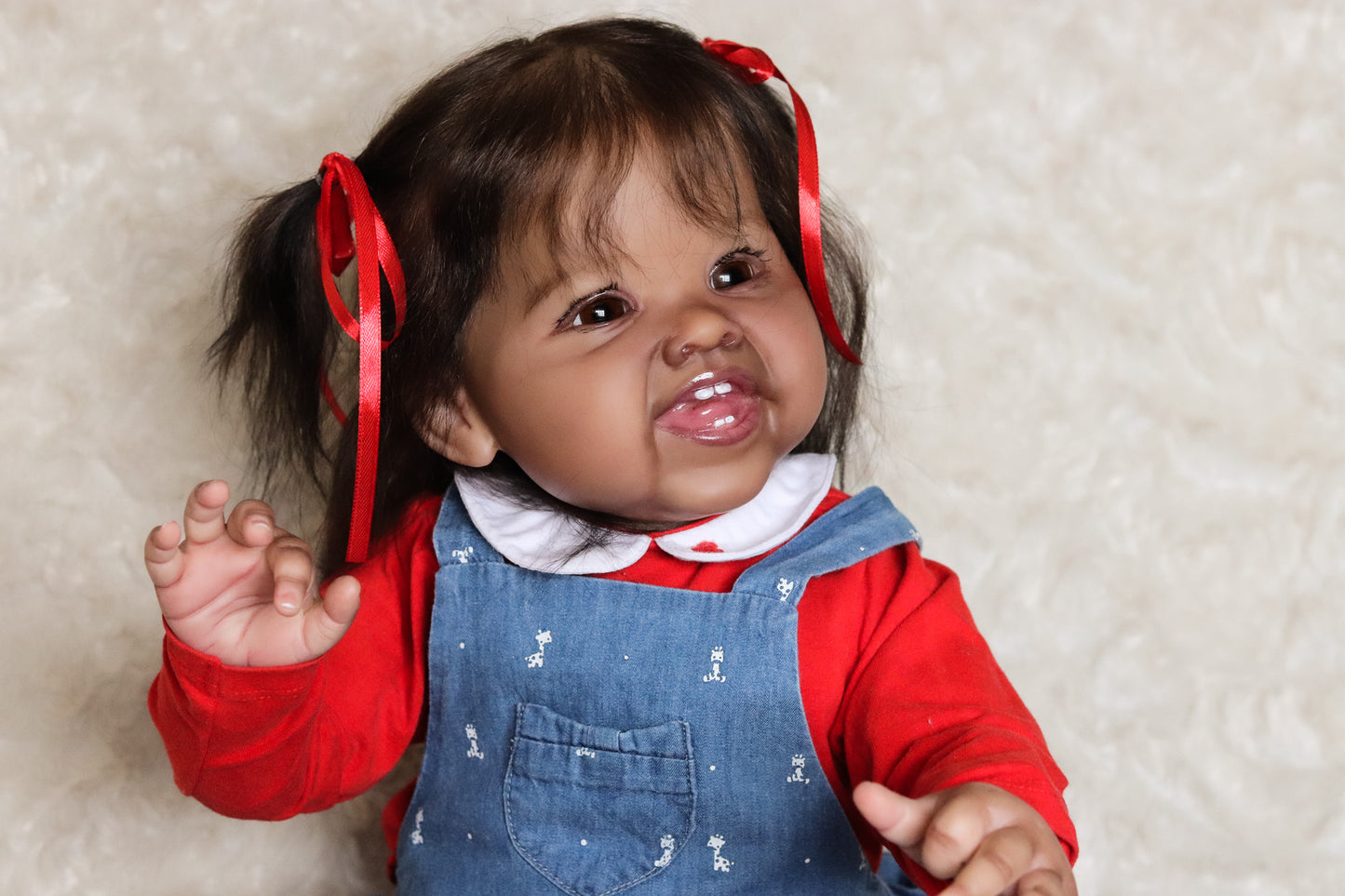 Reborn toddler Adelle by Ping Lau (custom made)