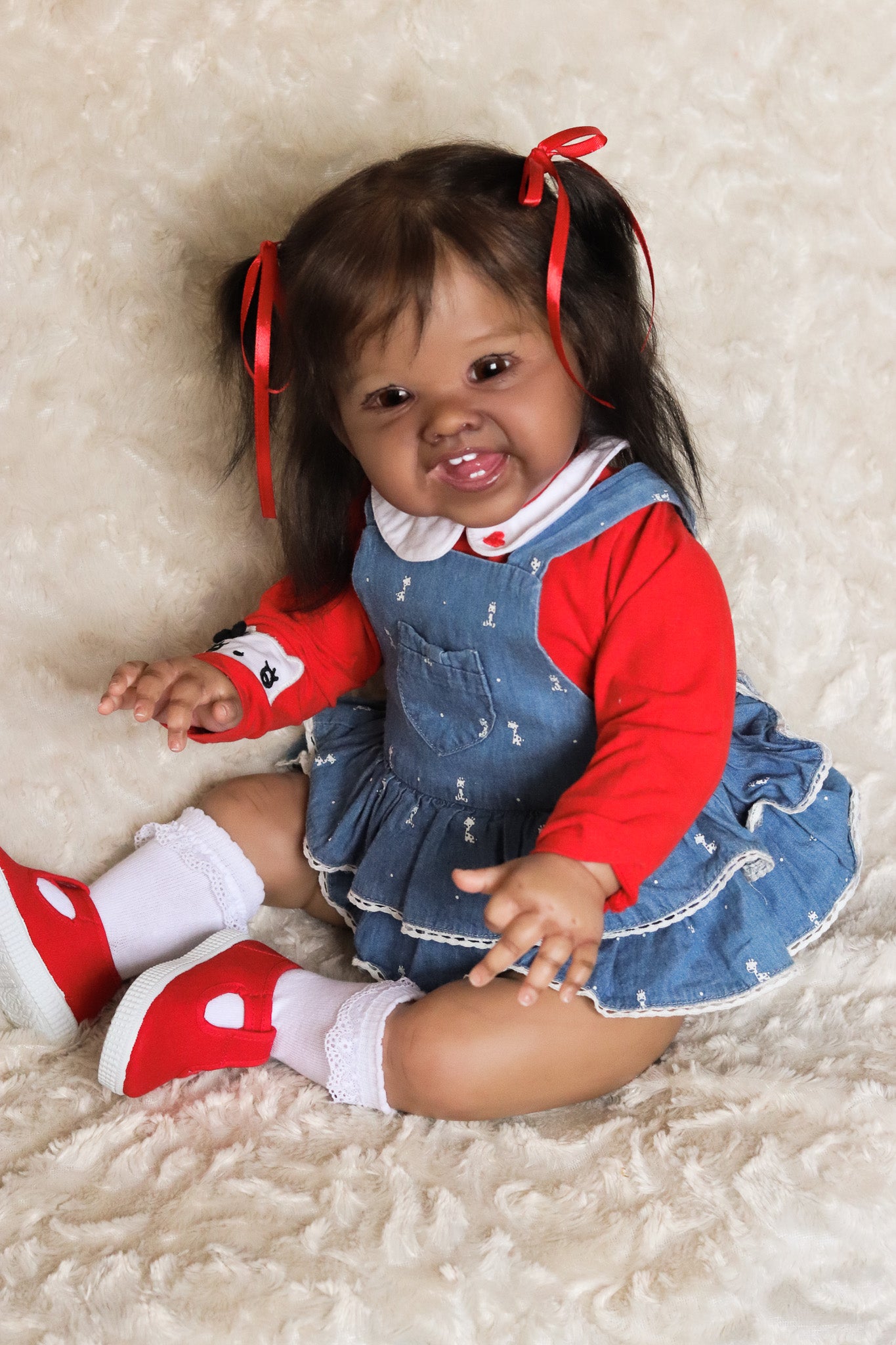 Reborn toddler Adelle by Ping Lau (custom made)