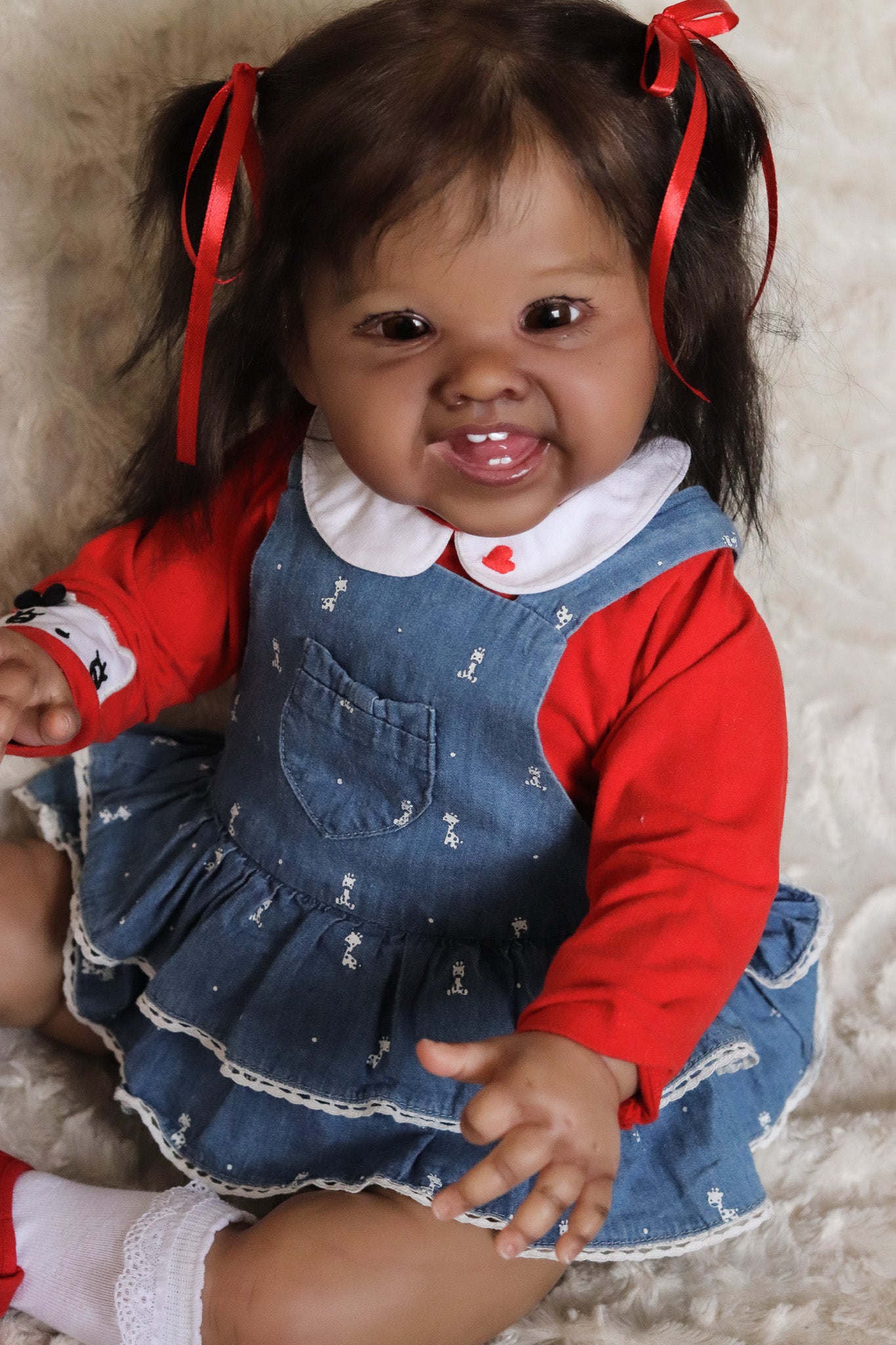 Reborn toddler Adelle by Ping Lau (custom made)