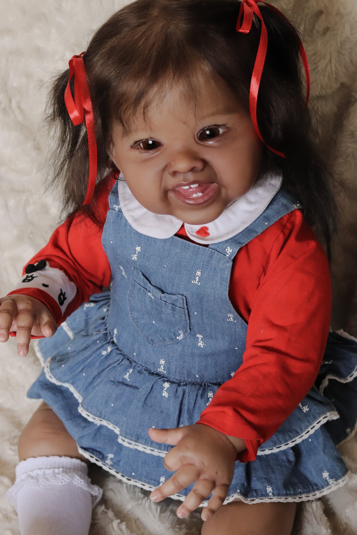 Reborn toddler Adelle by Ping Lau (custom made)