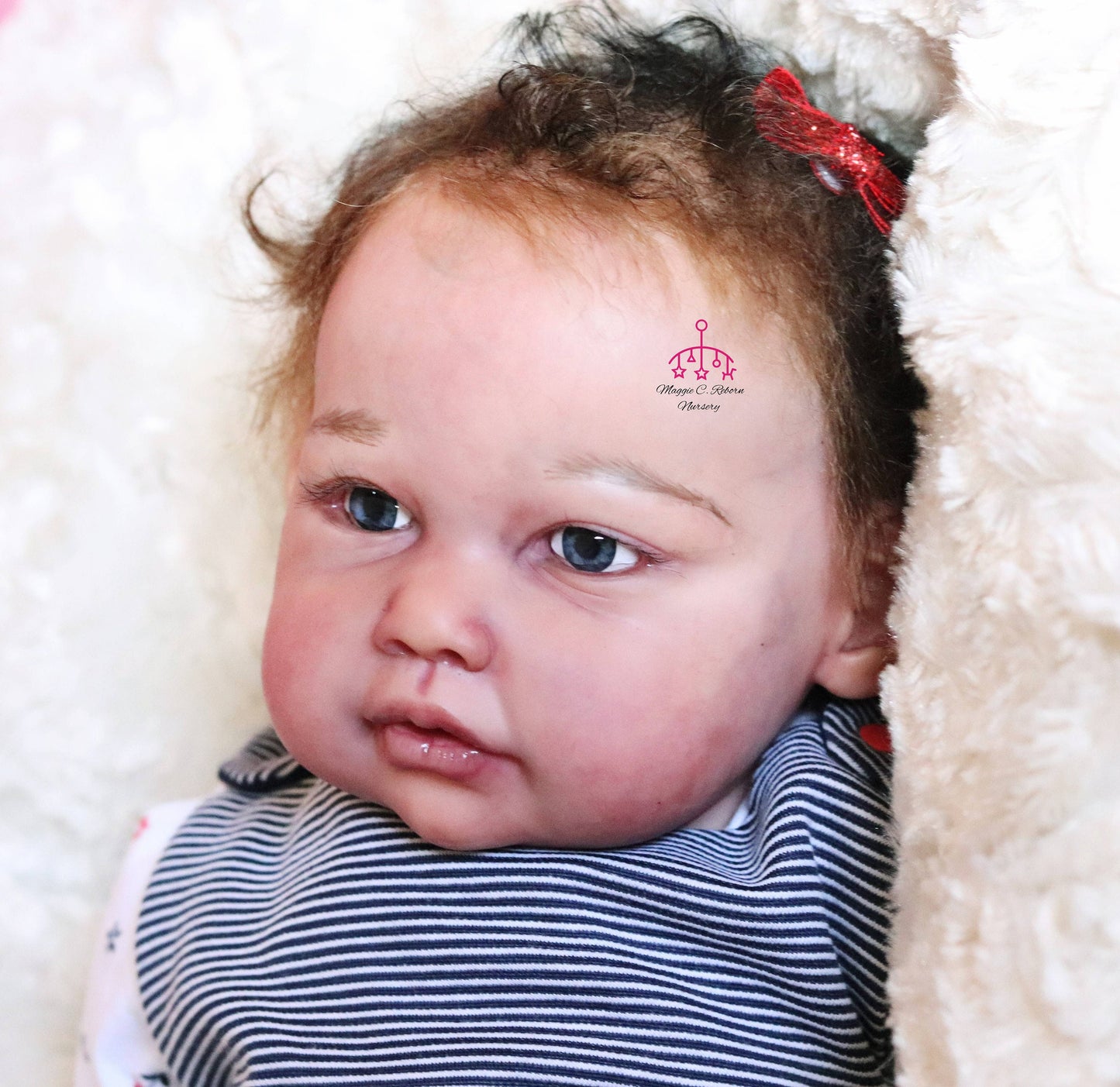 Reborn toddler Ella Mae by Jannie de Lange (custom made)