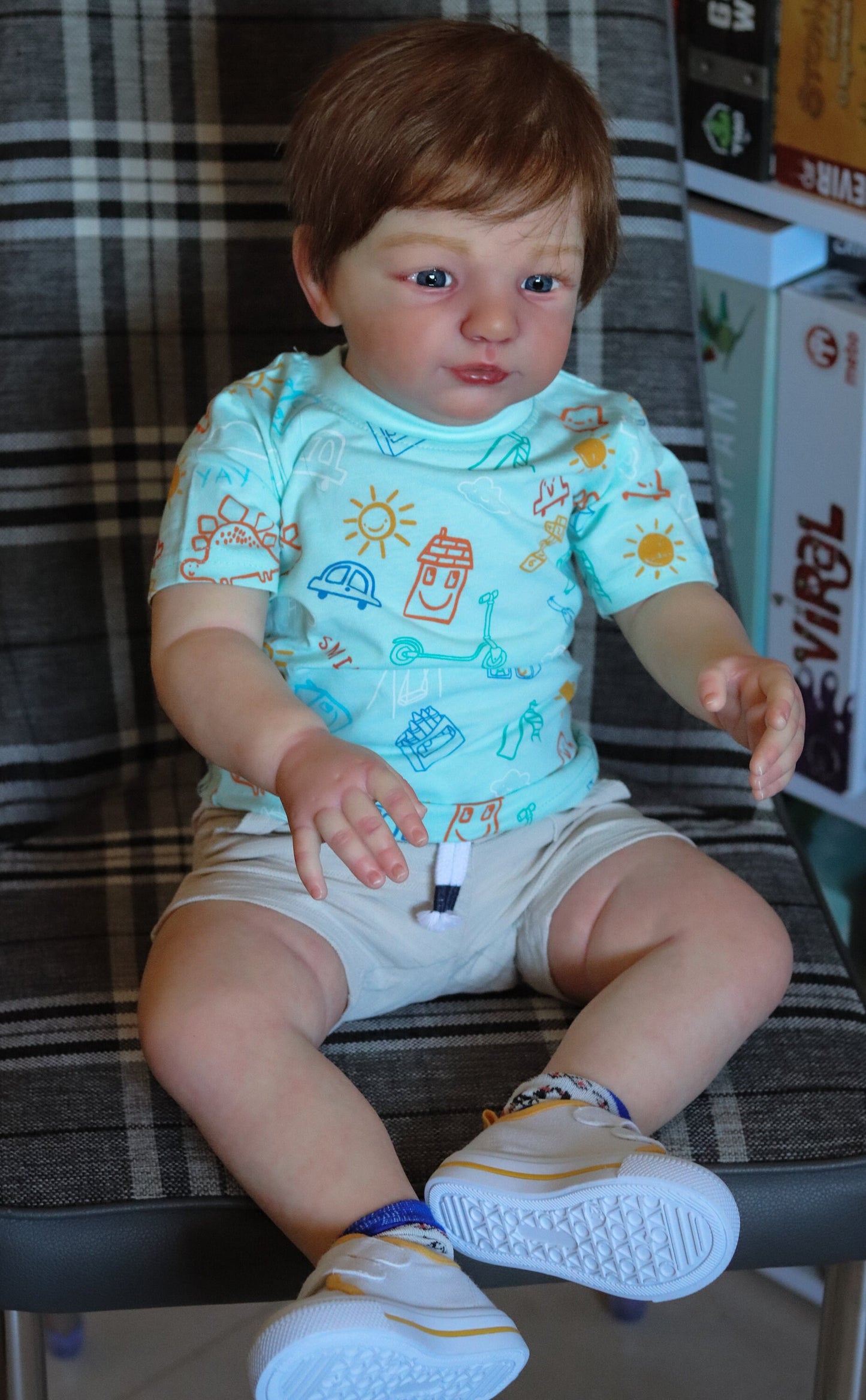 Reborn toddler Vito by Laura Tuzio Ross (custom made)