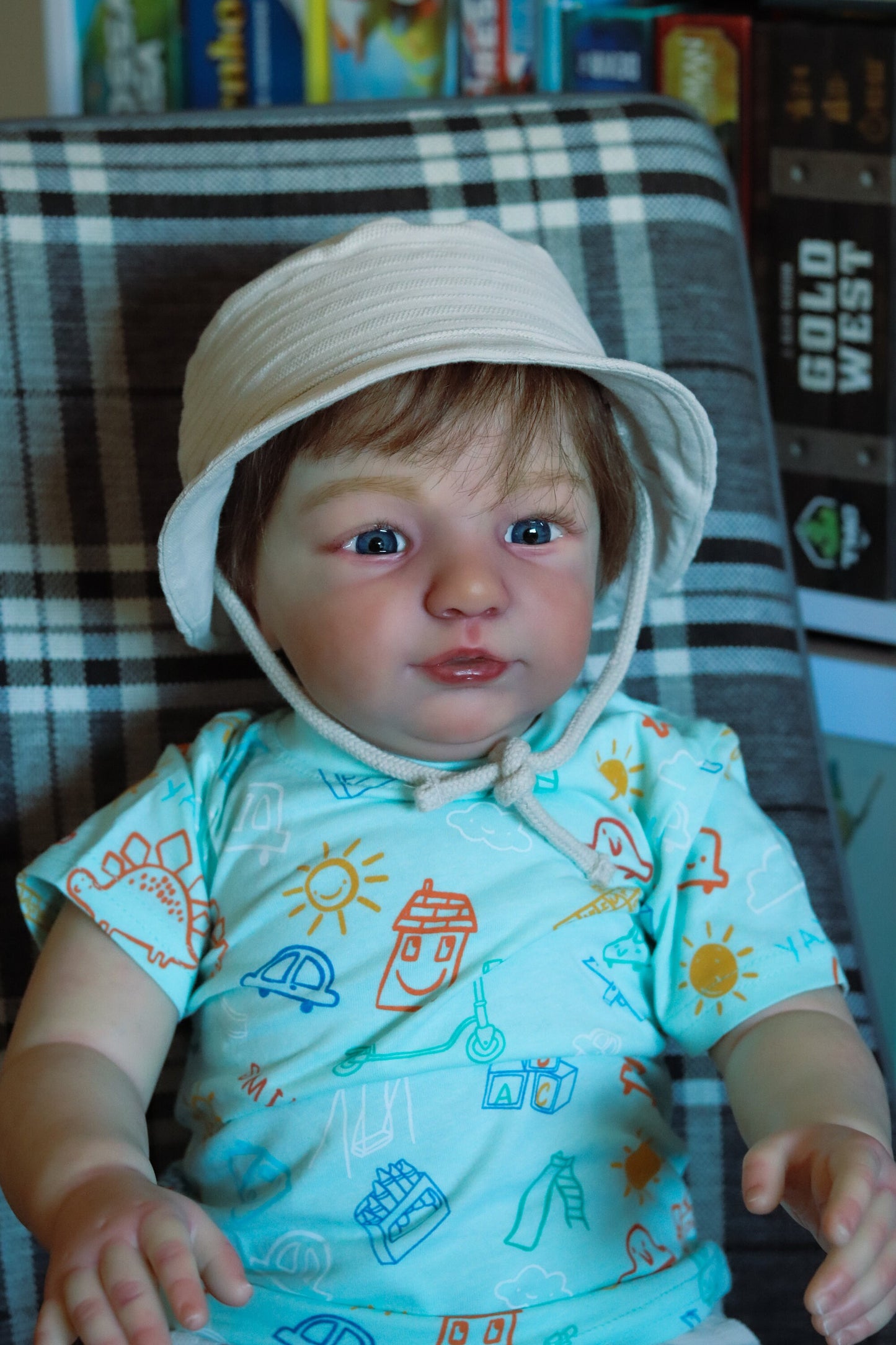 Reborn toddler Vito by Laura Tuzio Ross (custom made)