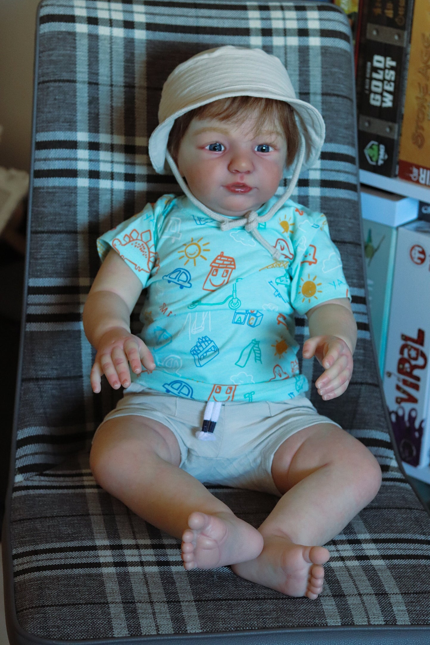 Reborn toddler Vito by Laura Tuzio Ross (custom made)