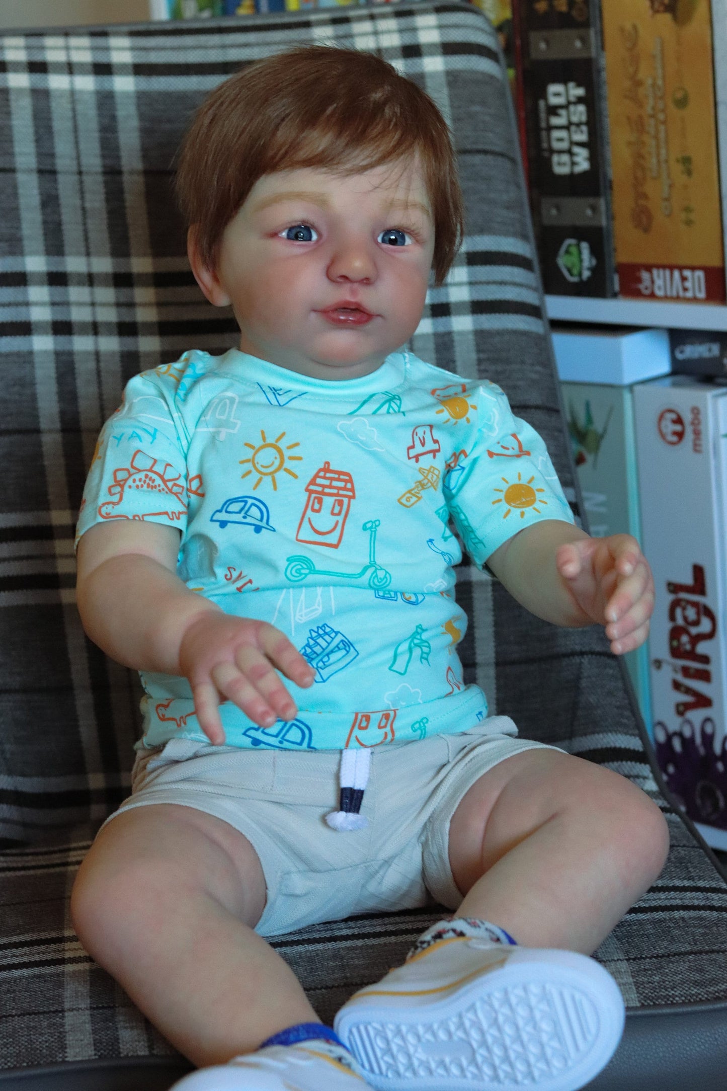 Reborn toddler Vito by Laura Tuzio Ross (custom made)