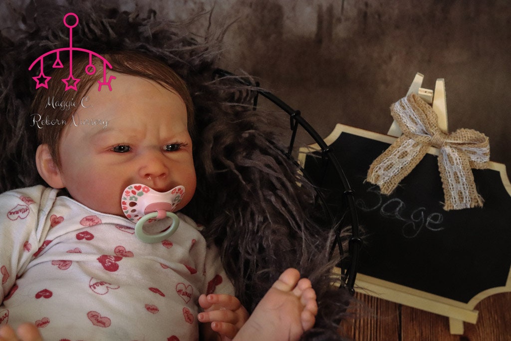 Reborn baby 20" Sage By ping Lau, custom order