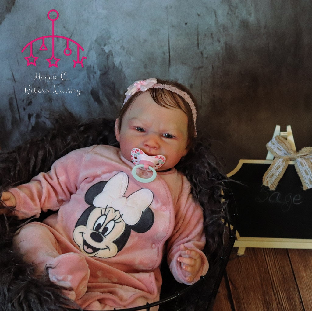 Reborn baby 20" Sage By ping Lau, custom order