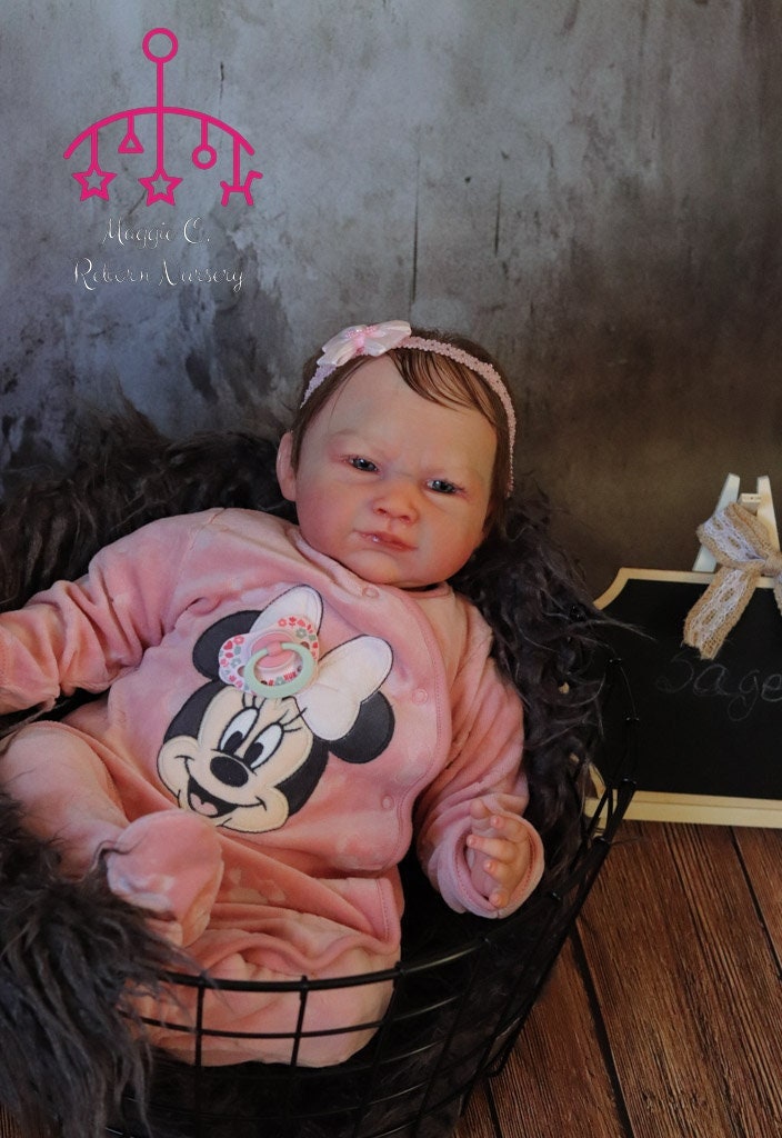 Reborn baby 20" Sage By ping Lau, custom order