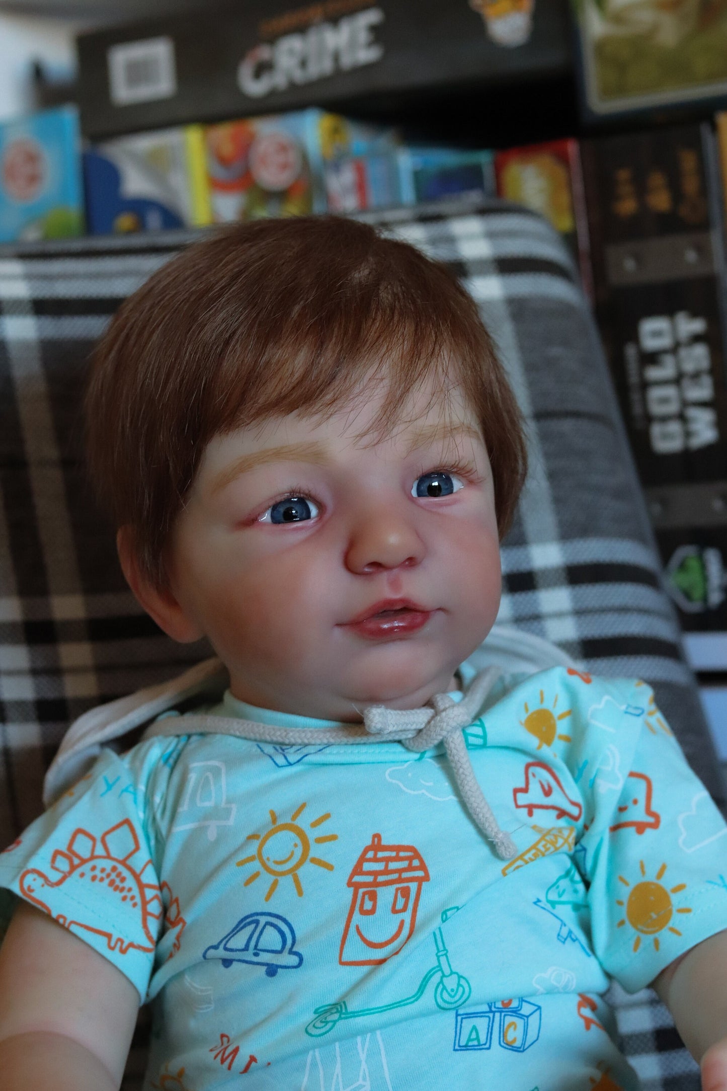 Reborn toddler Vito by Laura Tuzio Ross (custom made)