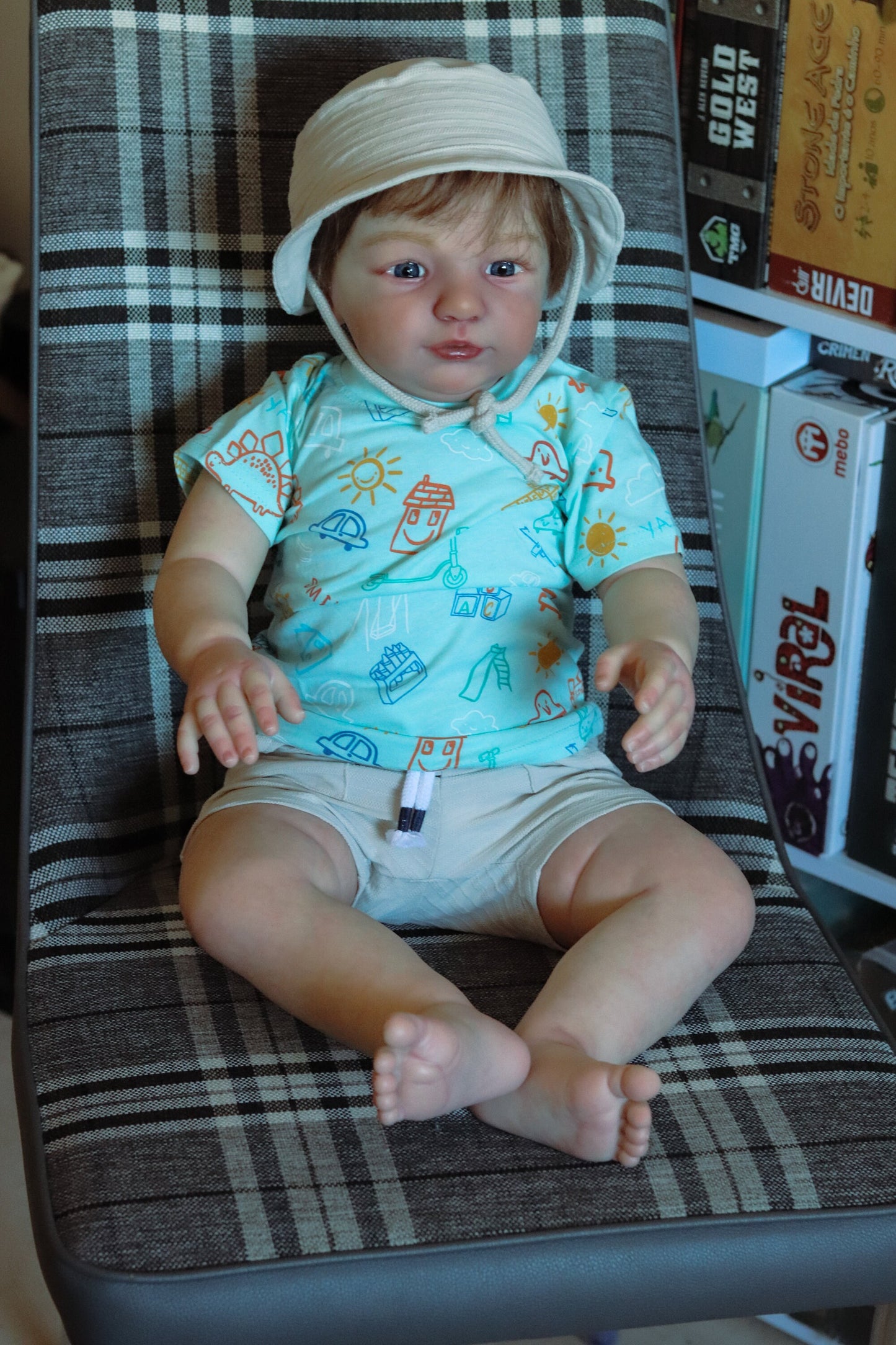 Reborn toddler Vito by Laura Tuzio Ross (custom made)