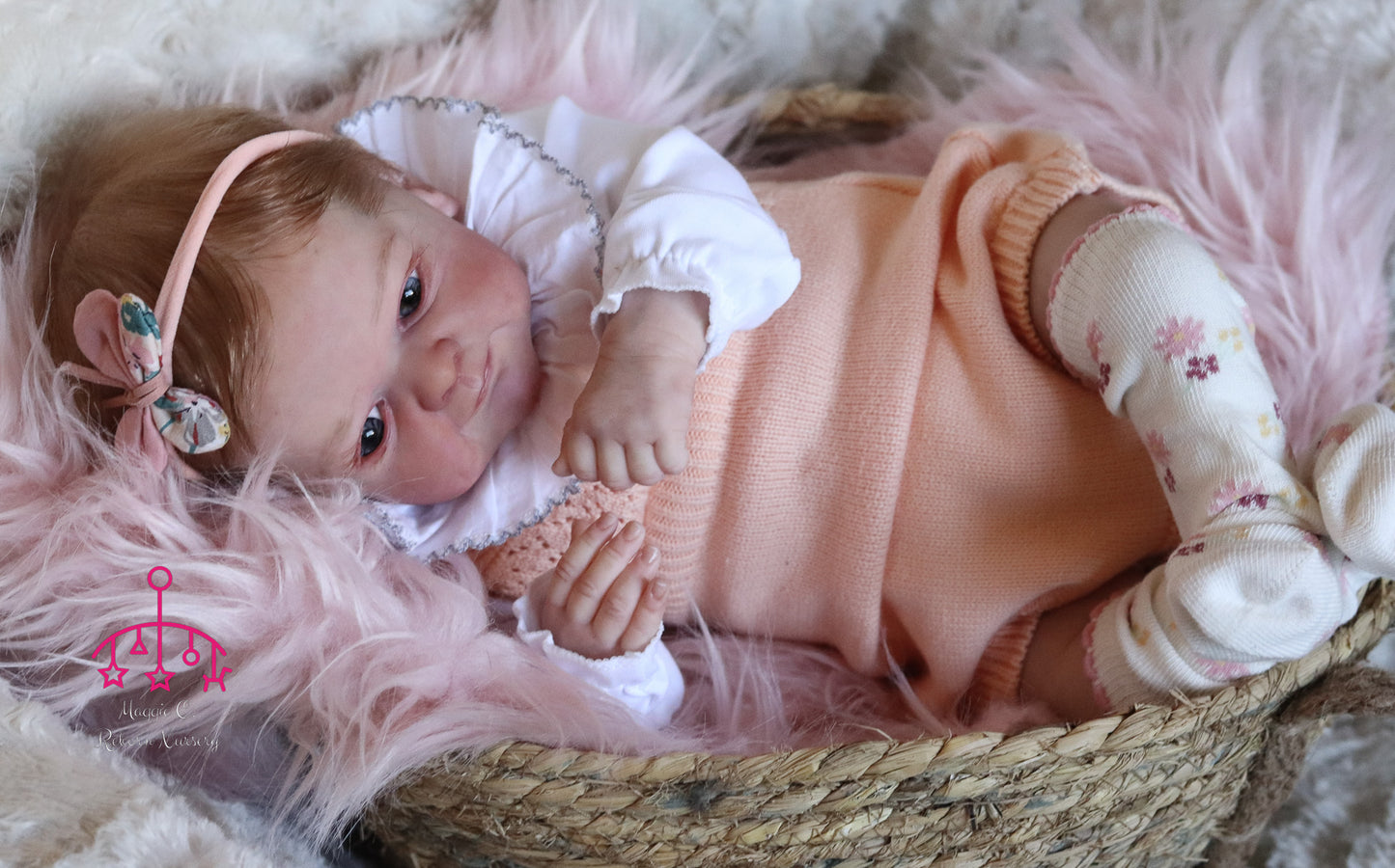 Filipa open eyes custom order reborn baby