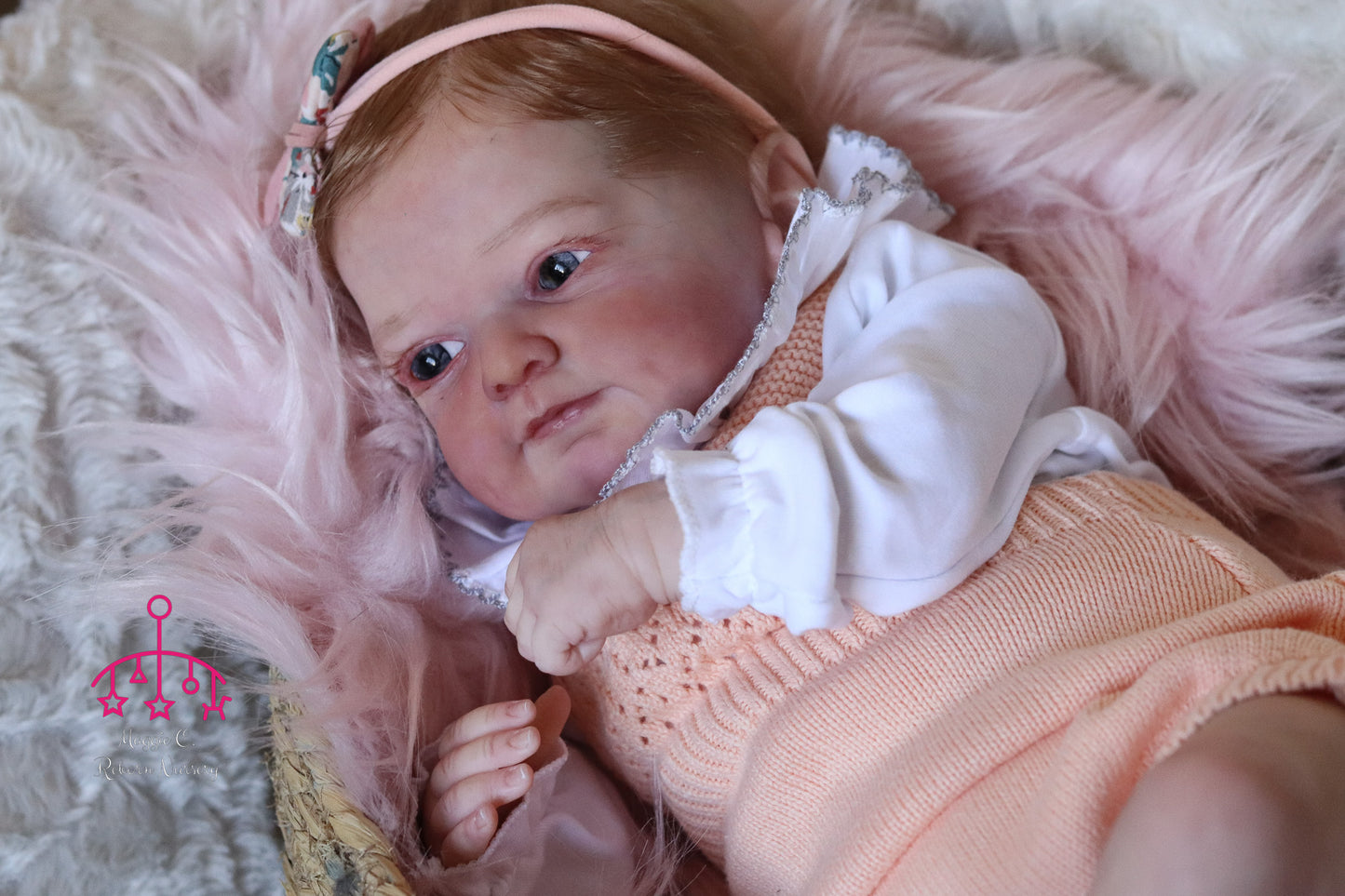 Filipa open eyes custom order reborn baby