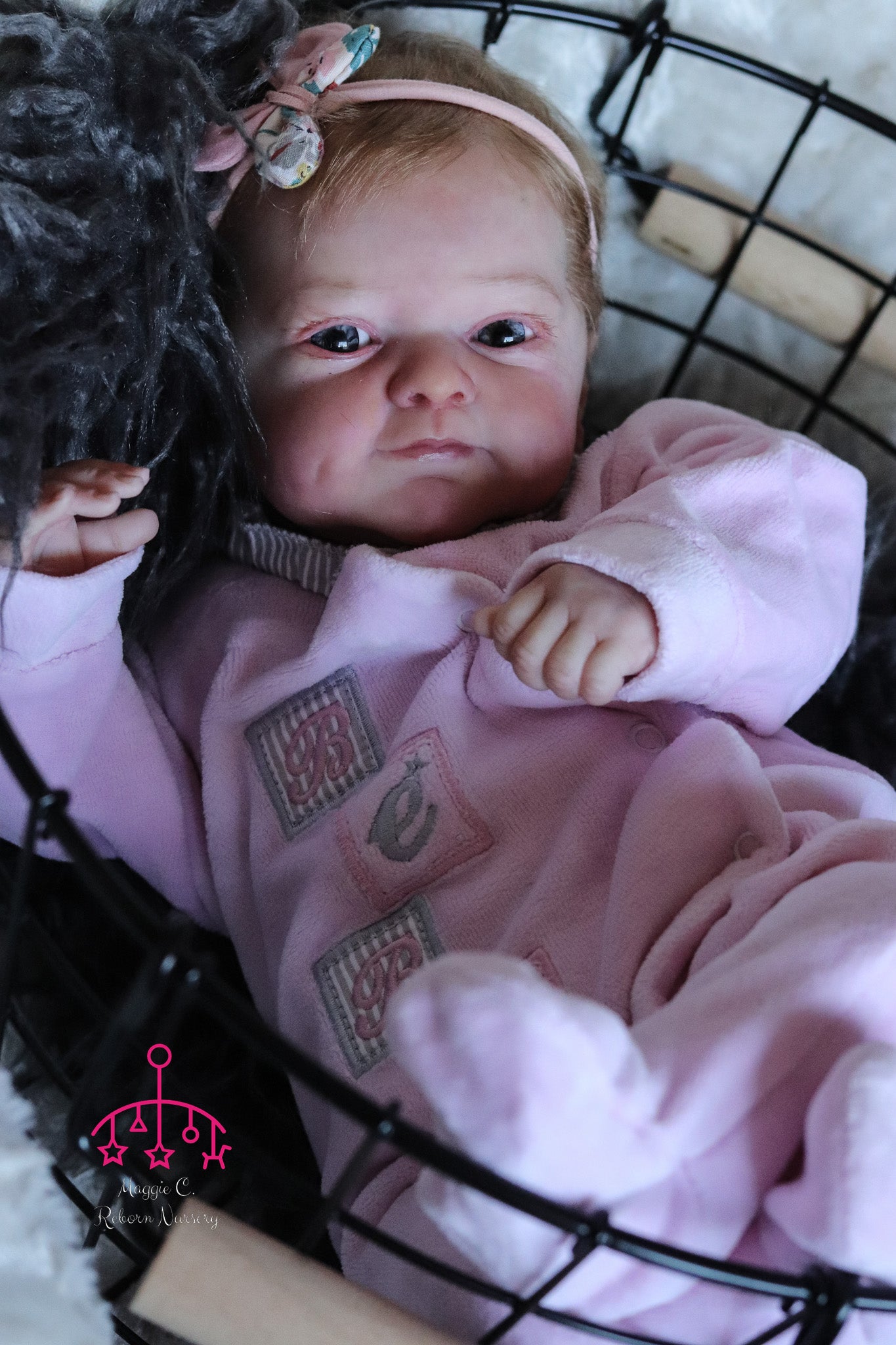 Filipa open eyes custom order reborn baby