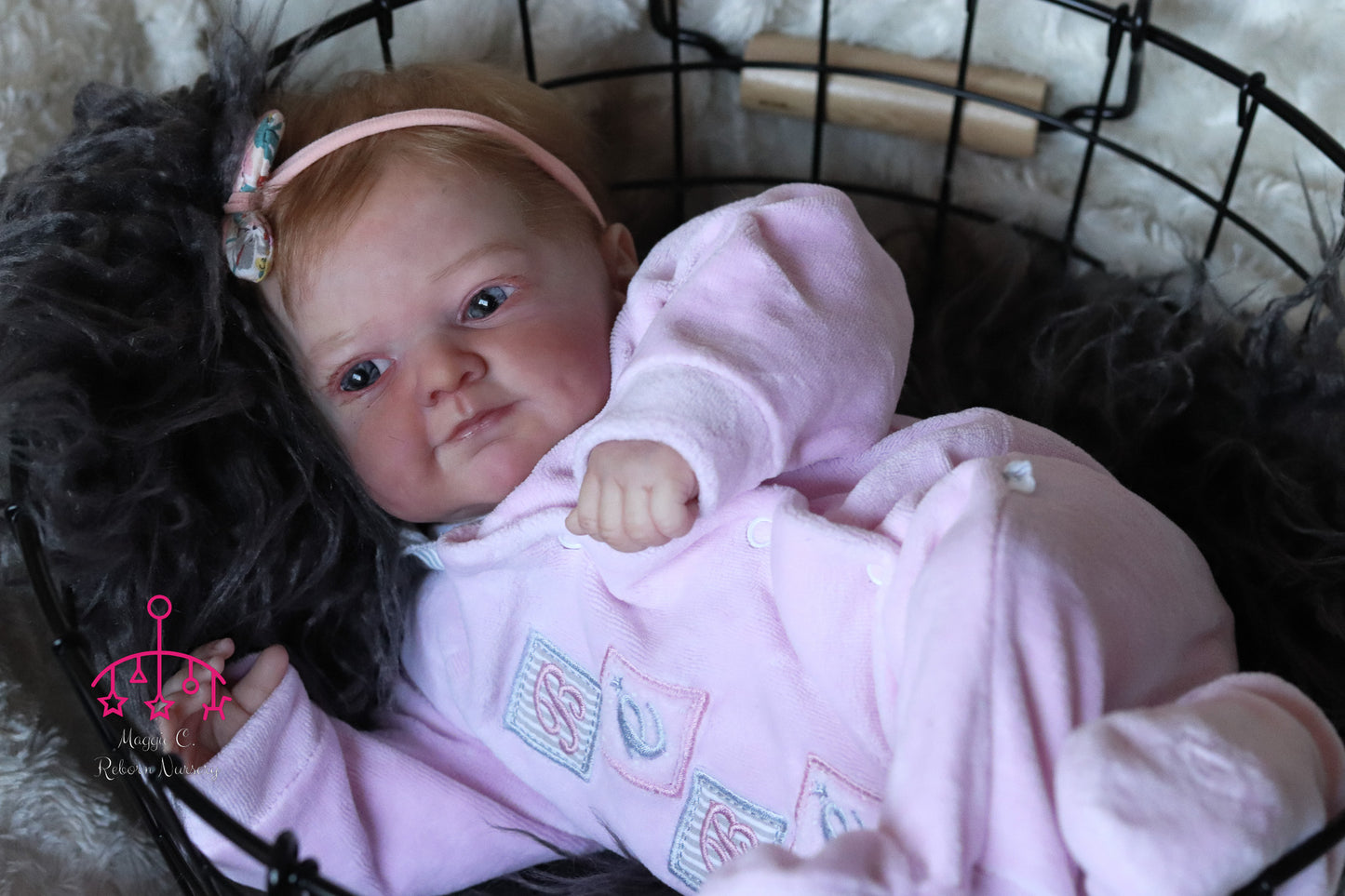 Filipa open eyes custom order reborn baby