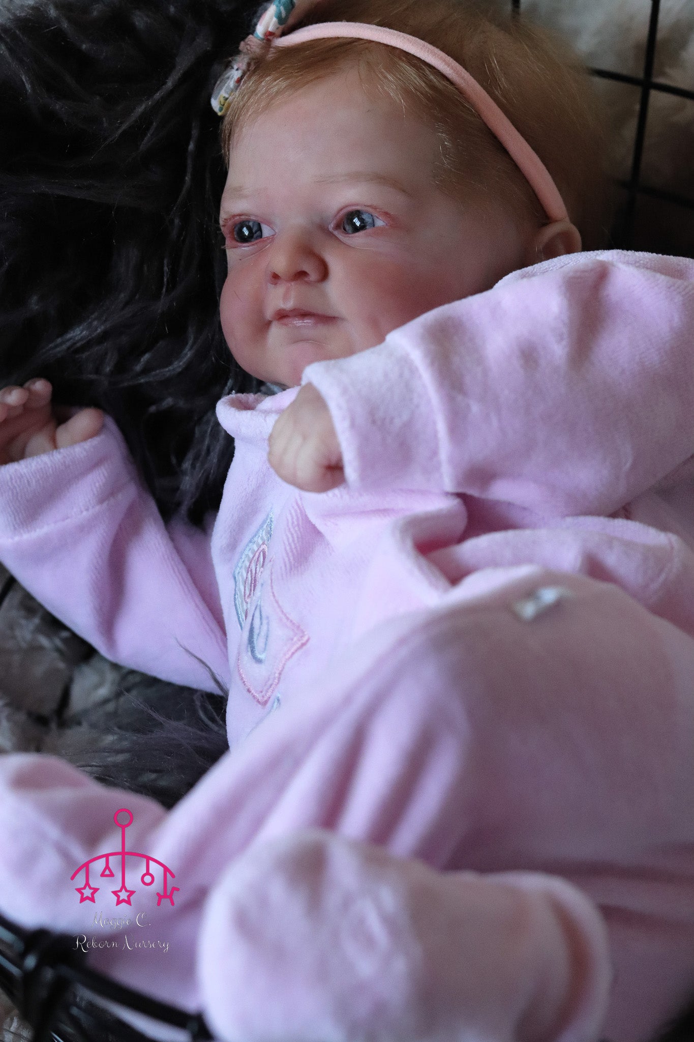 Filipa open eyes custom order reborn baby