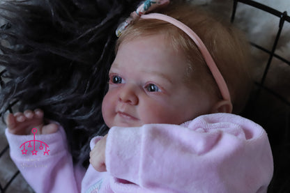 Filipa open eyes custom order reborn baby