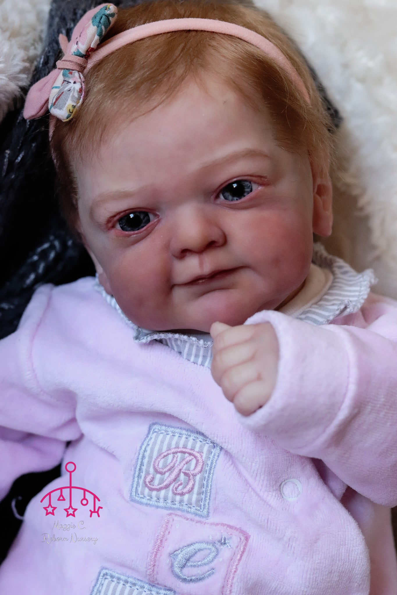 Filipa open eyes custom order reborn baby