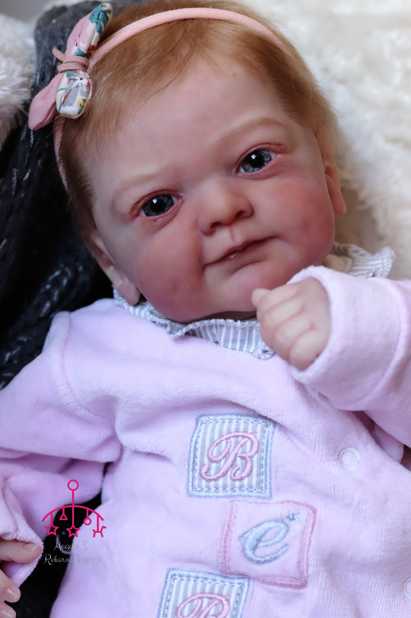 Filipa open eyes custom order reborn baby