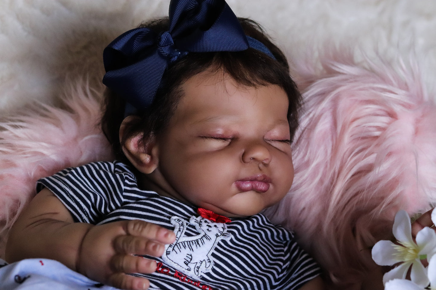 Lucia closed eyes custom order reborn baby