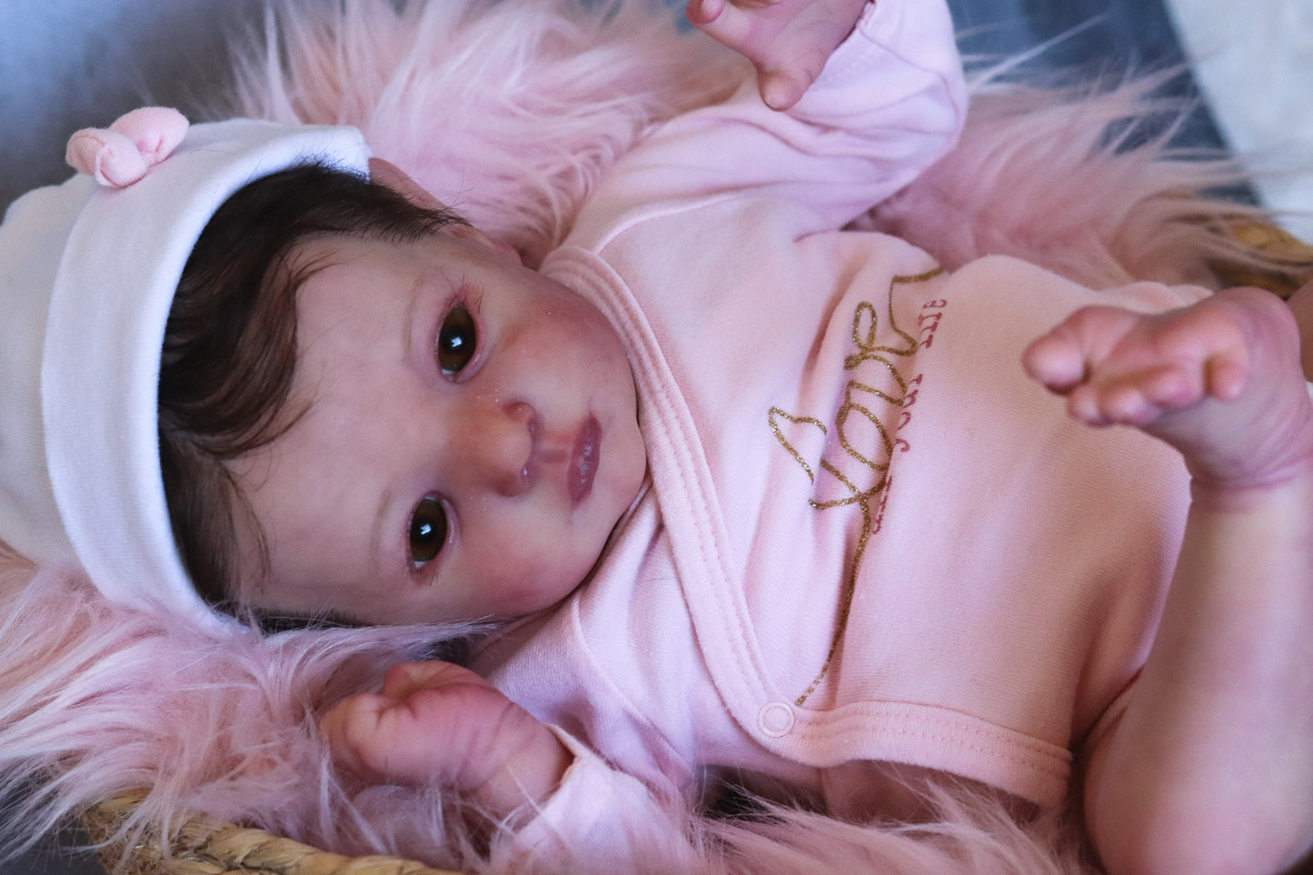 Sol open eyes custom order reborn baby