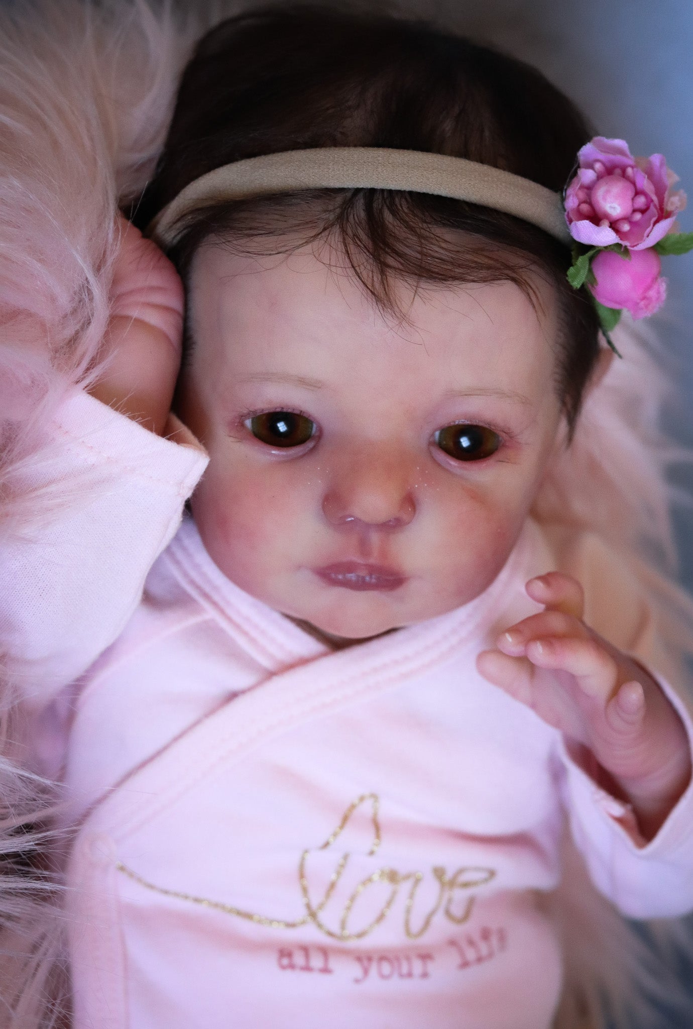 Sol open eyes custom order reborn baby