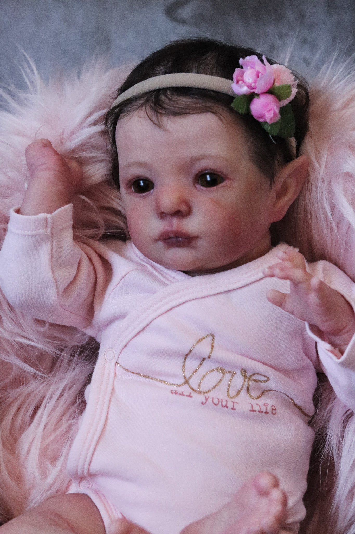 Sol open eyes custom order reborn baby