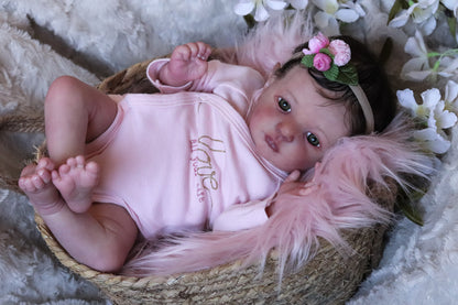 Sol open eyes custom order reborn baby