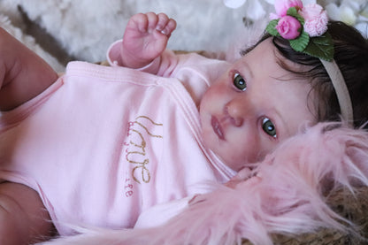 Sol open eyes custom order reborn baby