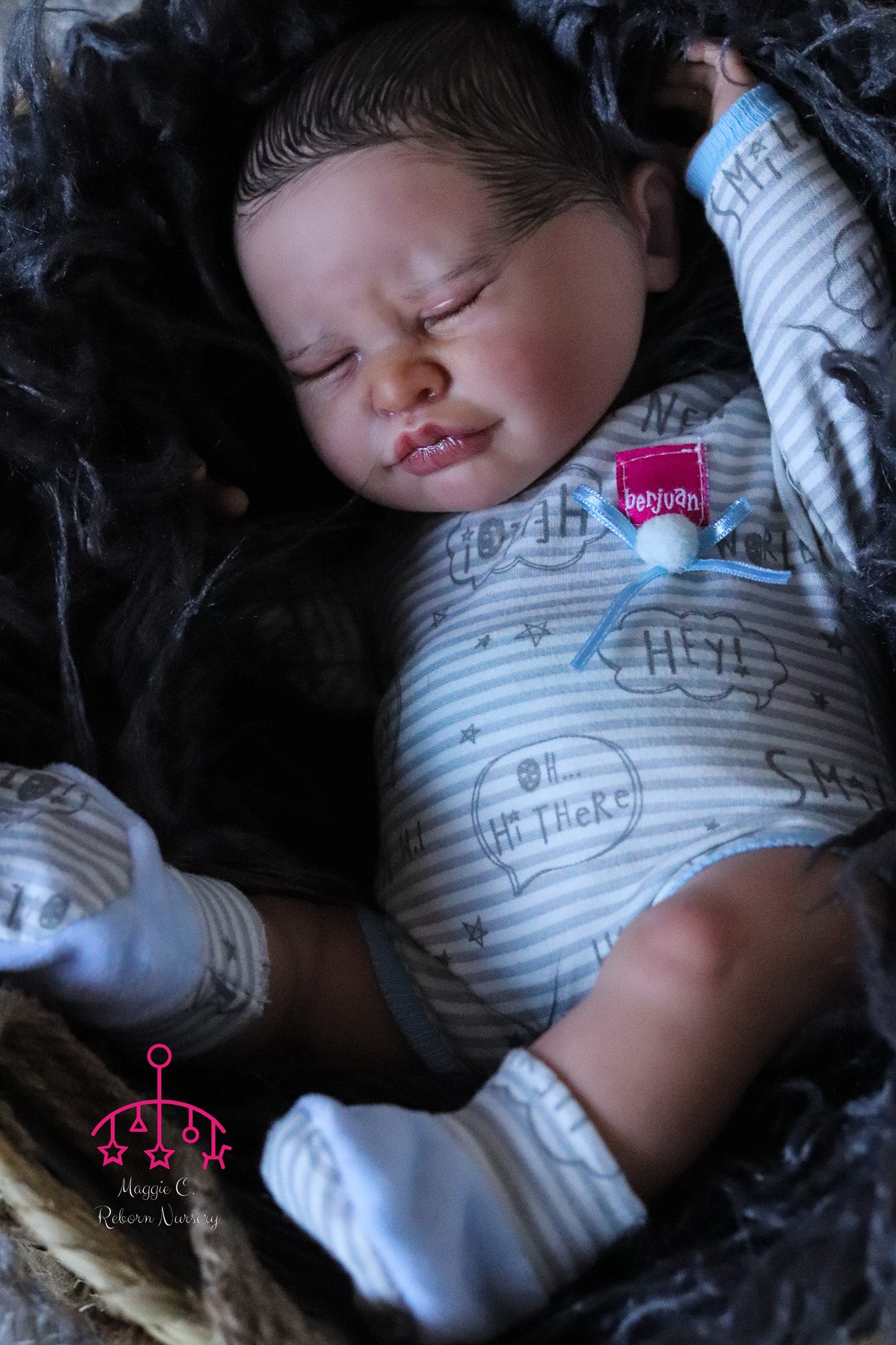 Luis hand painted baby doll custom order