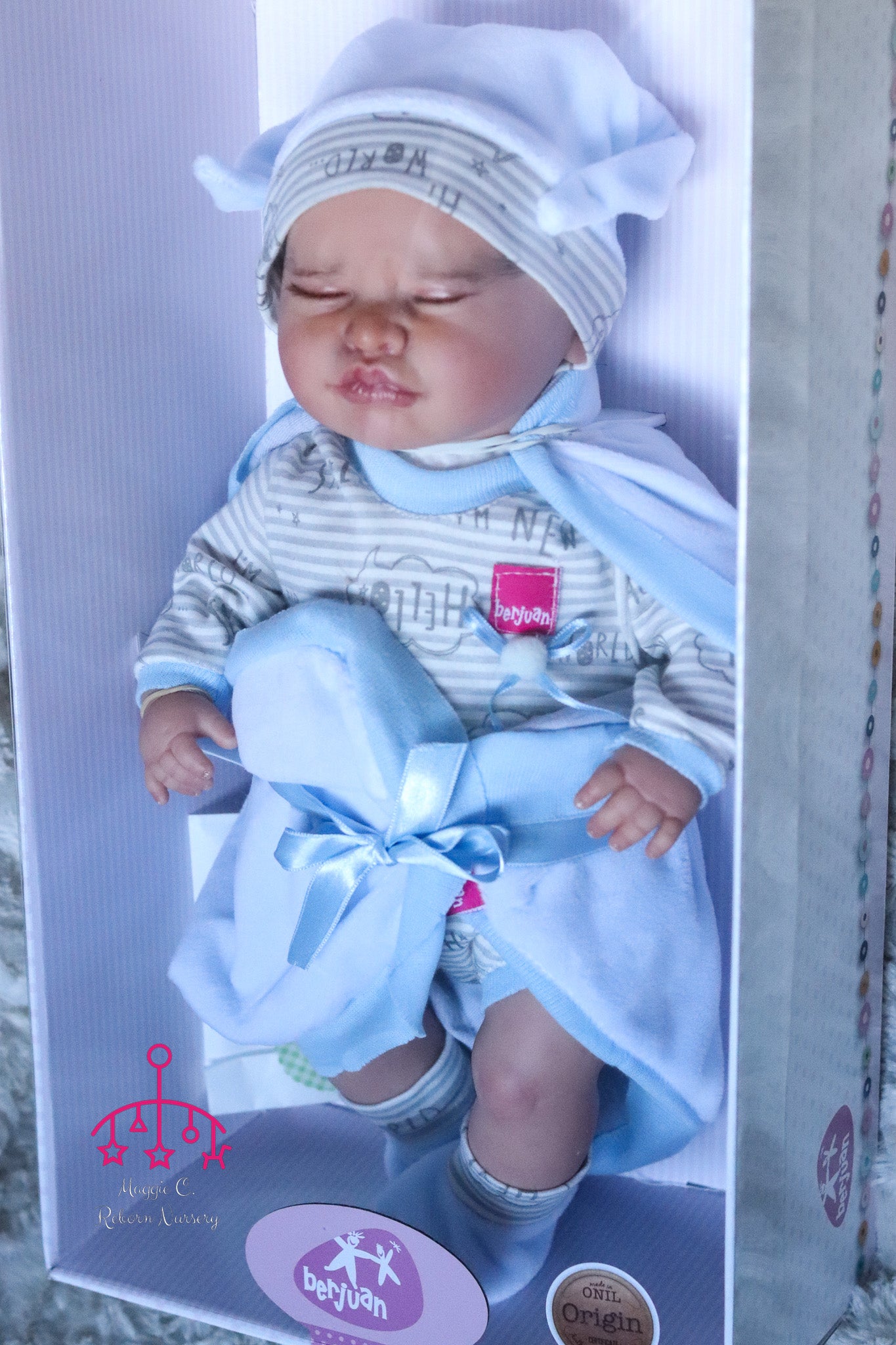 Luis hand painted baby doll custom order