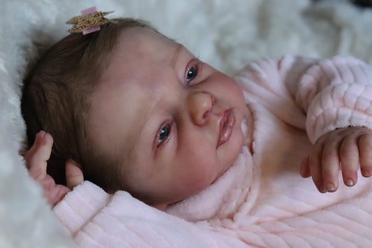 Clara hand painted Reborn baby doll  ready to go