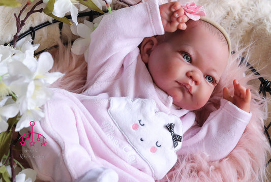 Rute hand painted baby doll  ready to go