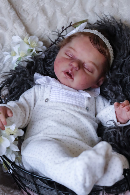 Phoebe hand painted Reborn baby doll  ready to go