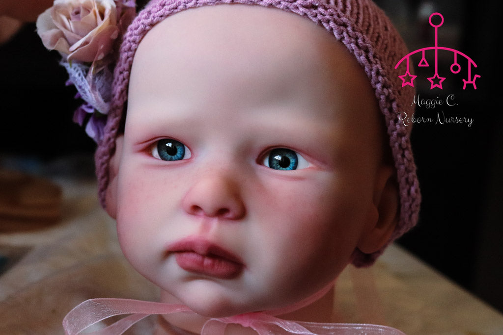 Lilia open eyes custom order reborn baby