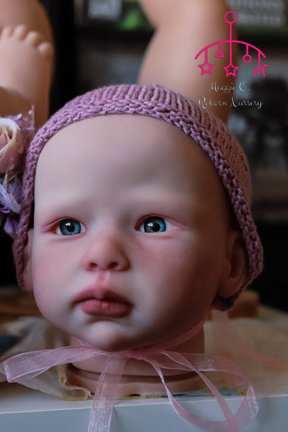 Lilia open eyes custom order reborn baby