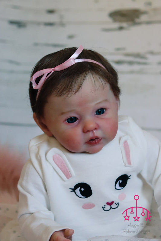 Cecilia open eyes custom order reborn baby