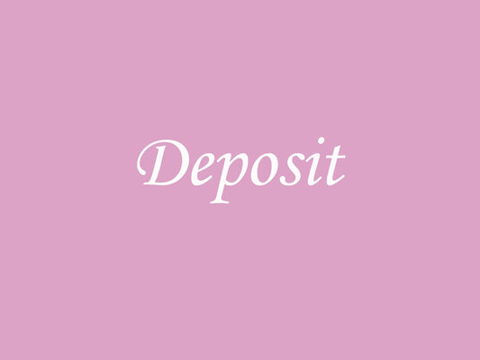 Non refundable Deposit part for custom order Newborn and toddler reborn baby