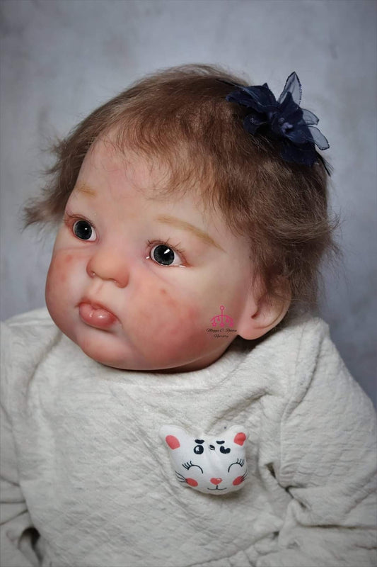 Reborn toddler Cuddles by Donna Rubert (custom made)