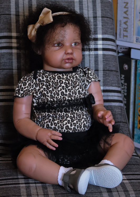 Reborn toddler Ella Mae by Jannie de Lange (custom made)